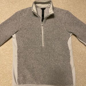 lululemon athletica Gray Half-Zip Jacket